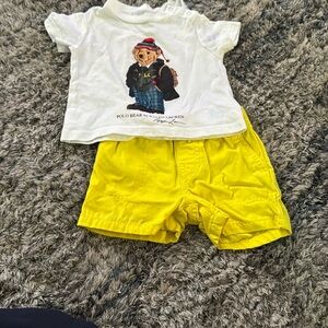 Carter's Bright Yellow Shorts